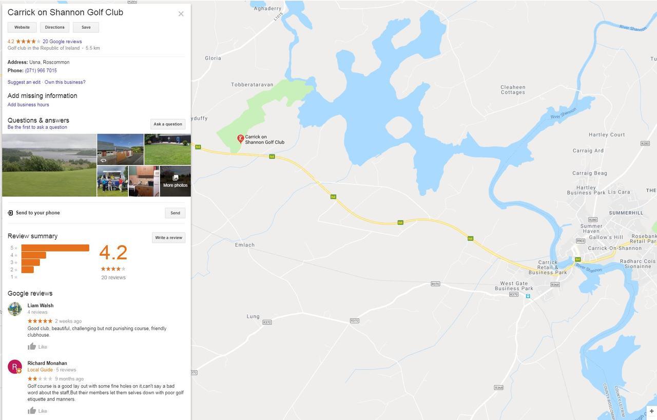 Ridge-Rock Accommodation Carrick on Shannon المظهر الخارجي الصورة